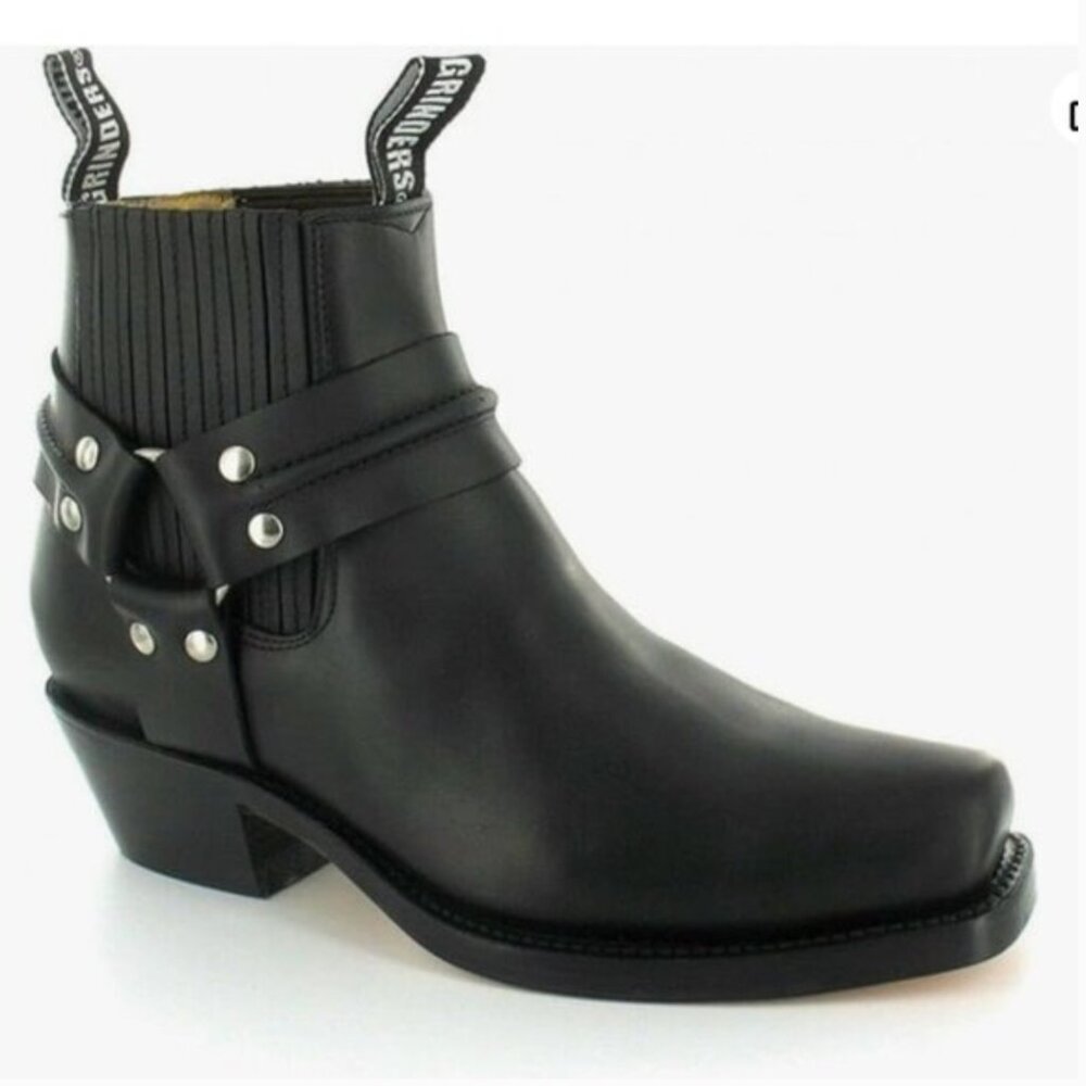 Men’s all Leather Cowboy Boots, Size 10.5